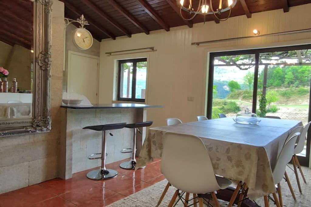 Pool House Au Coeur Du Geres A Rio Caldo Villa Exterior foto
