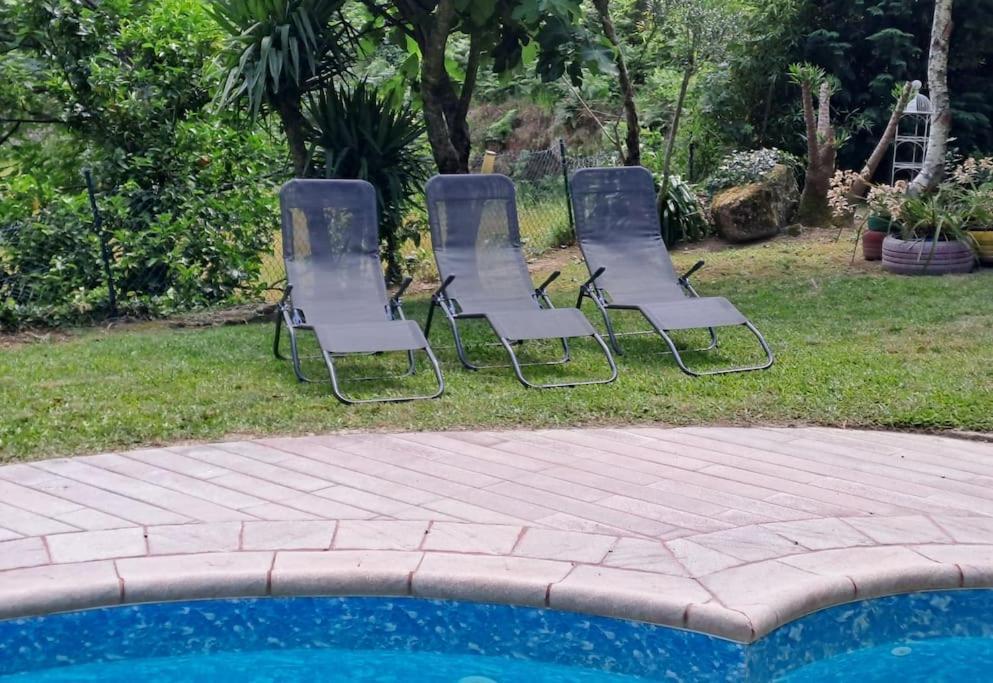 Pool House Au Coeur Du Geres A Rio Caldo Villa Exterior foto